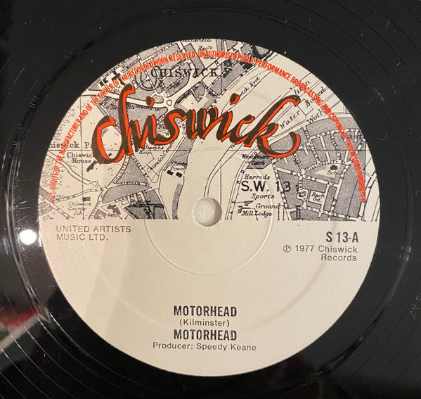 Motörhead : Motorhead (12", Single, Ltd)