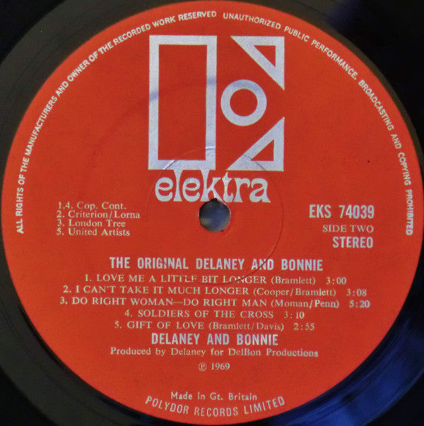 Delaney & Bonnie : Accept No Substitute (LP, Album)