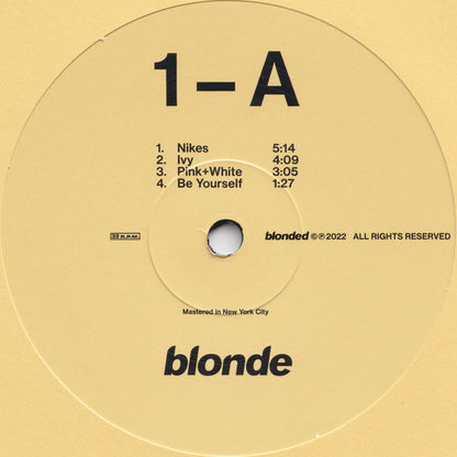 Frank Ocean : Blonde (2xLP, Album, RE)