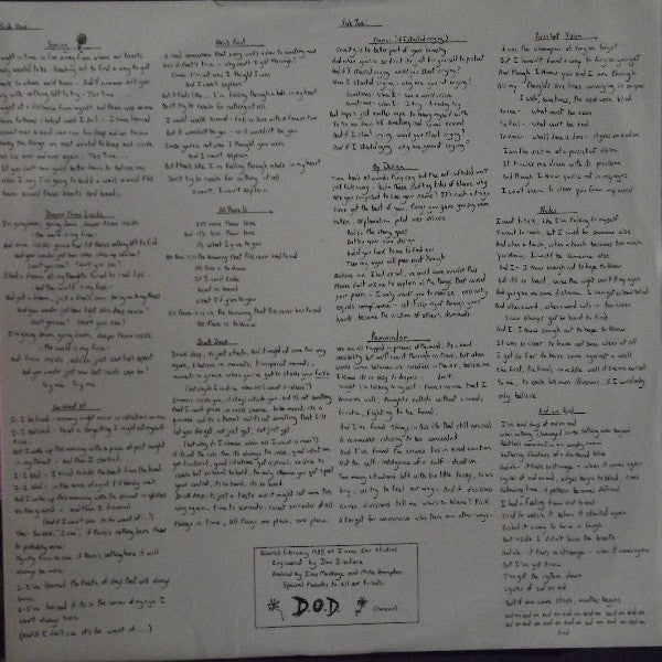 Rites Of Spring : Rites Of Spring (LP, Album, RP)