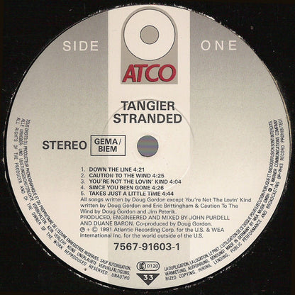 Tangier : Stranded (LP, Album)