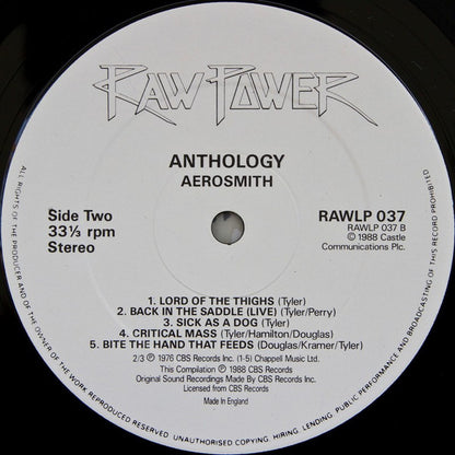Aerosmith : Anthology (2xLP, Comp)
