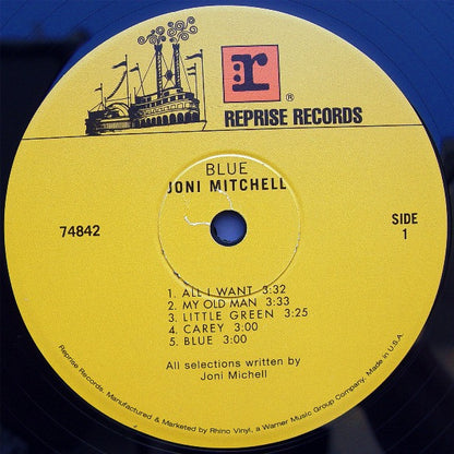 Joni Mitchell : Blue (LP, Album, RE, RM, 180)