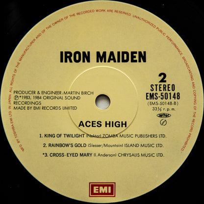 Iron Maiden : Aces High (12", MiniAlbum, Maxi, Ini)