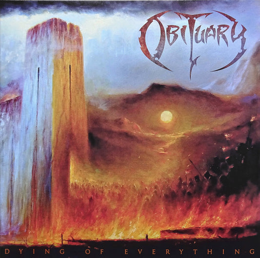 Obituary : Dying Of Everything (LP, Album, Ltd, Ora)