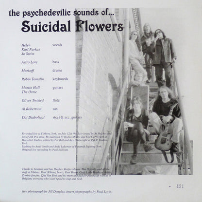 Suicidal Flowers : The Psychedevelic Sounds Of... Suicidal Flowers (LP)
