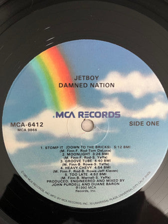 Jetboy (3) : Damned Nation (LP, Album)