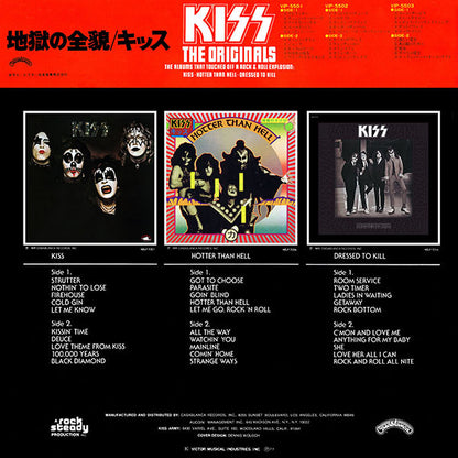 Kiss : The Originals (LP, Album, RE + LP, Album, RE + LP, Album, RE + Co)