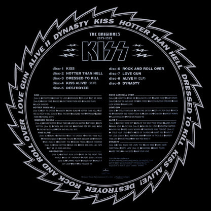 Kiss : The Originals 1974 - 1979 (Box, Comp, Ltd, Col + Box, Ltd + 11xLP, Ltd, S/Edi)