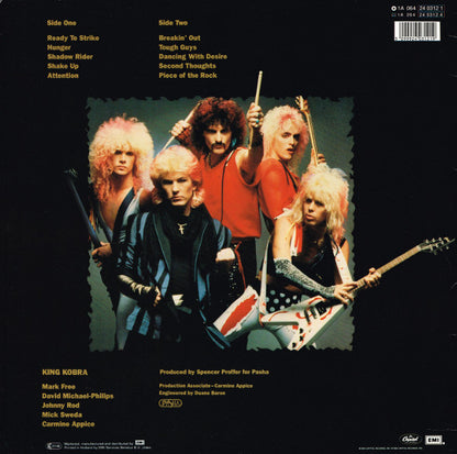 King Kobra (4) : Ready To Strike (LP, Album)