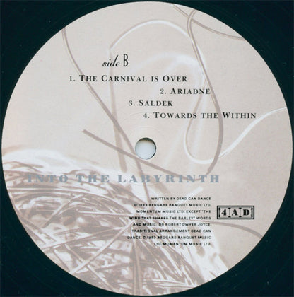 Dead Can Dance : Into The Labyrinth (2xLP, Album)