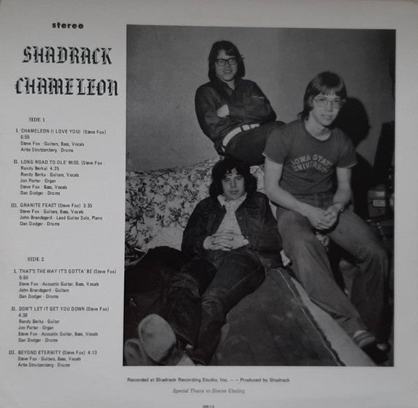 Shadrack (2) : Shadrack Chameleon (LP, Album, RE)