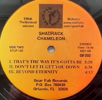 Shadrack (2) : Shadrack Chameleon (LP, Album, RE)