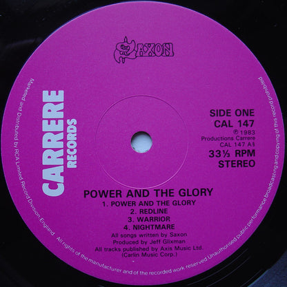 Saxon : Power & The Glory (LP, Album)