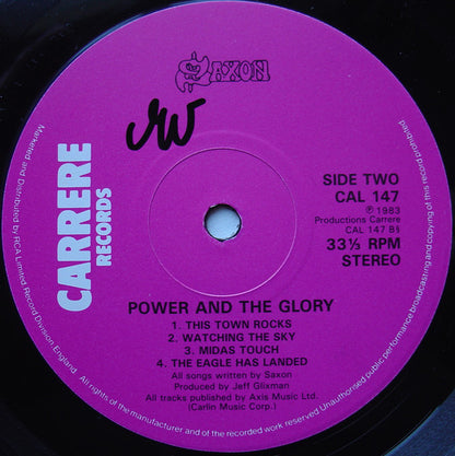 Saxon : Power & The Glory (LP, Album)