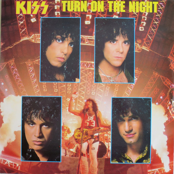 Kiss : Turn On The Night (12", Maxi)