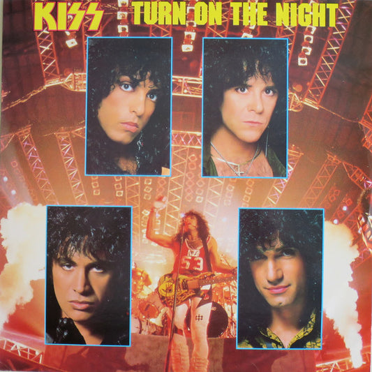 Kiss : Turn On The Night (12", Maxi)