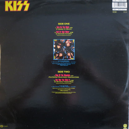 Kiss : Turn On The Night (12", Maxi)