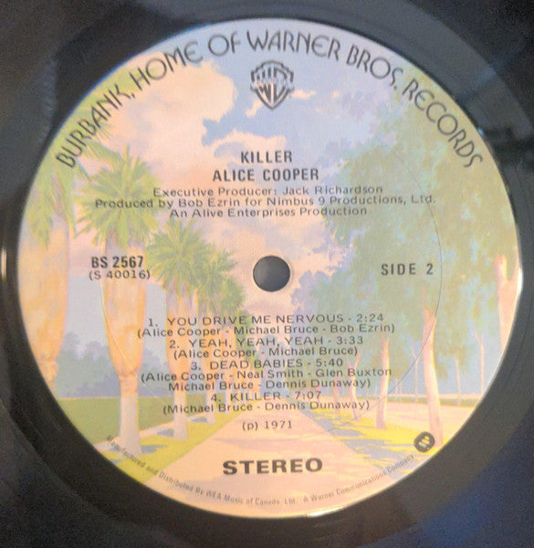 Alice Cooper : Killer (LP, Album)