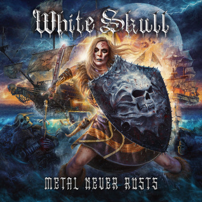 White Skull : Metal Never Rusts (LP, Cur)