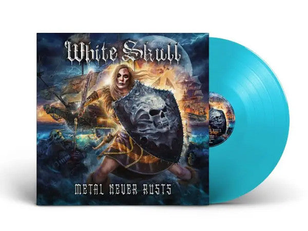 White Skull : Metal Never Rusts (LP, Cur)