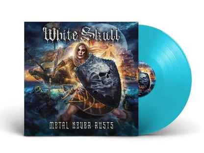 White Skull : Metal Never Rusts (LP, Cur)