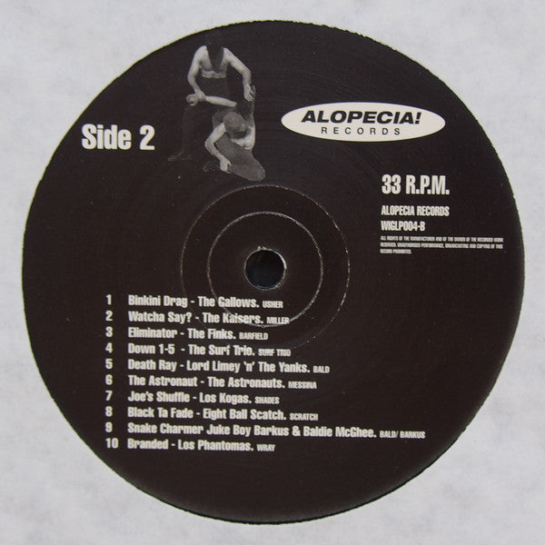 Various : Locked In To Surf & Rock 'N' Roll Instrumentals Volume 2 (LP, Comp)