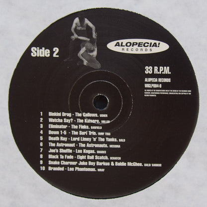 Various : Locked In To Surf & Rock 'N' Roll Instrumentals Volume 2 (LP, Comp)