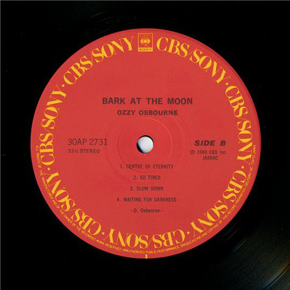 Ozzy Osbourne : Bark At The Moon (LP, Album + 7", Single)