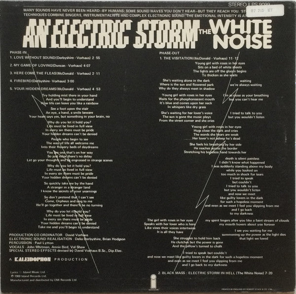 White Noise : An Electric Storm (LP, Album, RE)