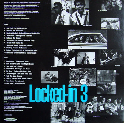 Various : Locked In To Surf & Rock 'N' Roll Instrumentals Volume 3 (LP, Comp)