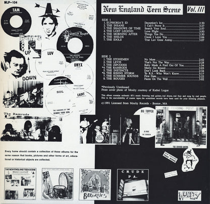 Various : New England Teen Scene Vol. III (LP, Comp)