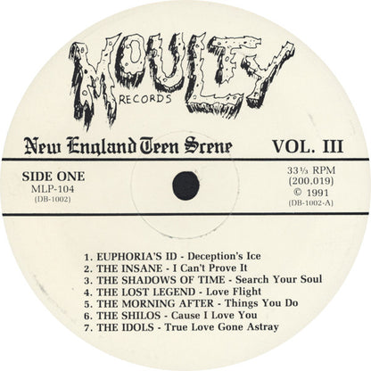 Various : New England Teen Scene Vol. III (LP, Comp)