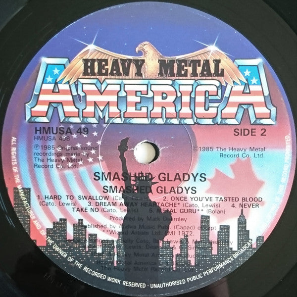 Smashed Gladys : Smashed Gladys (LP, Album)