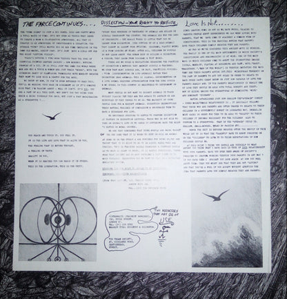 Rudimentary Peni : Death Church (LP, Album, RP)