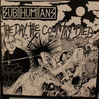 Subhumans : The Day The Country Died (LP, Album, Ltd, RE, RM, Red)