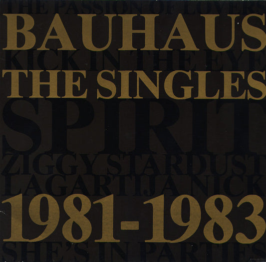 Bauhaus : The Singles 1981-1983 (12", Comp)