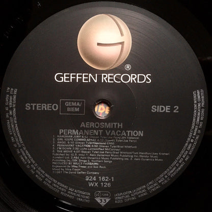 Aerosmith : Permanent Vacation (LP, Album)