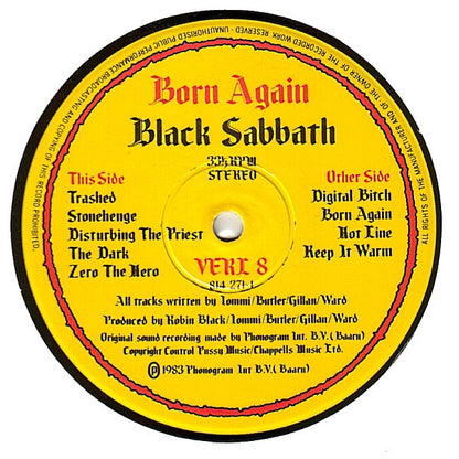 Black Sabbath : Born Again (LP, Album)
