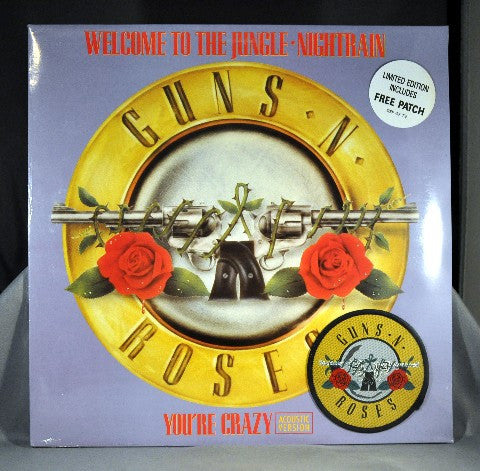 Guns N' Roses : Welcome To The Jungle (12", Ltd, Pat)