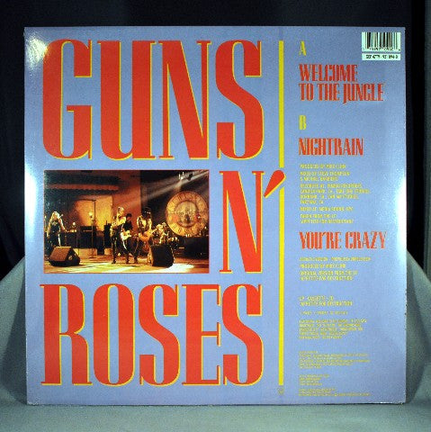 Guns N' Roses : Welcome To The Jungle (12", Ltd, Pat)