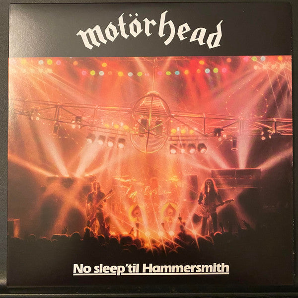 Motörhead : No Sleep 'til Hammersmith (LP, Album, Ltd, Num, RE, Cle)