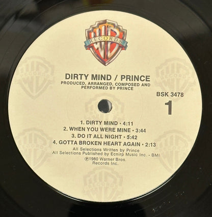 Prince : Dirty Mind (LP, Album, RP, Win)