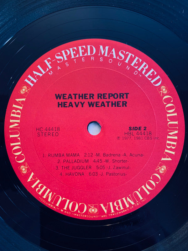 Weather Report : Heavy Weather (LP, Album, RE, RM, Hal)