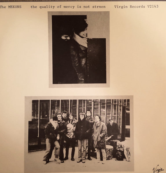 The Mekons : The Quality Of Mercy Is Not Strnen (LP, Album)