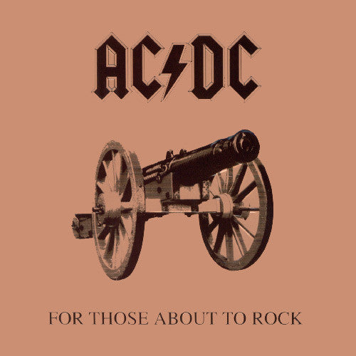 AC/DC : For Those About To Rock We Salute You (LP, Album, Gat)