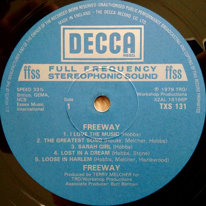 Freeway (5) : Freeway (LP, Album)