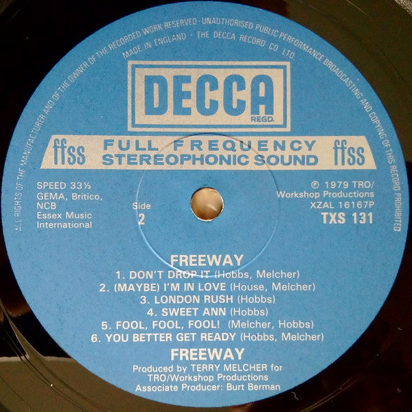 Freeway (5) : Freeway (LP, Album)