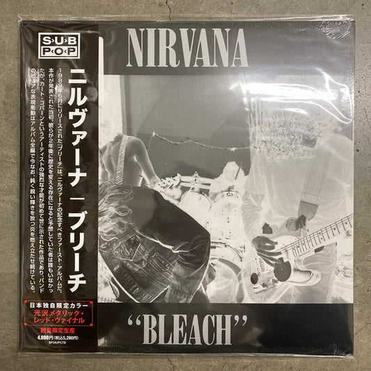 Nirvana : Bleach (LP, Album, RSD, Ltd, RE, Lus)