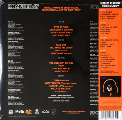 Eric Carr : Rockology (LP, Ora + LP, Cle + Album, RSD, Dlx, Ltd, RE)